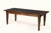 Appraisal: HARVEST TABLE - th c plank top harvest table Single