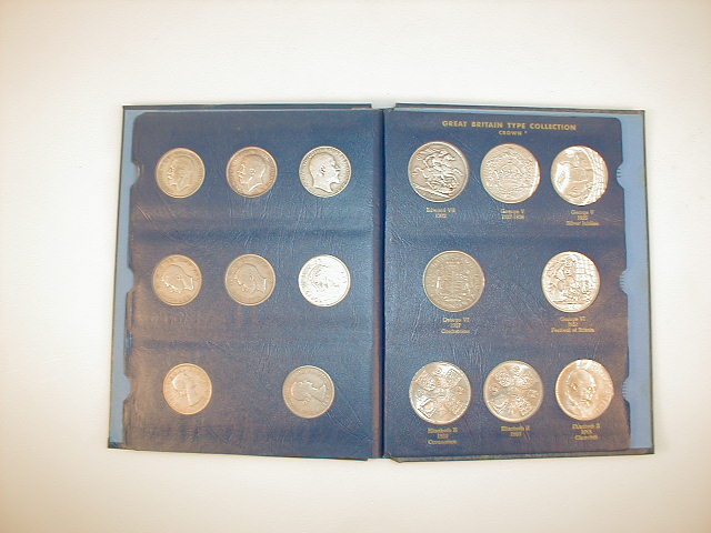 Appraisal: A Great Britain silver type set