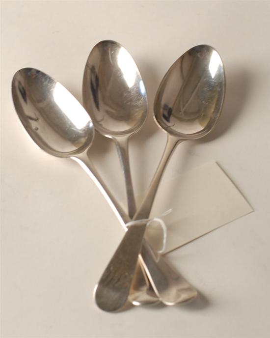 Appraisal: Three Pieces of English Sterling Flatware to Include two engraved