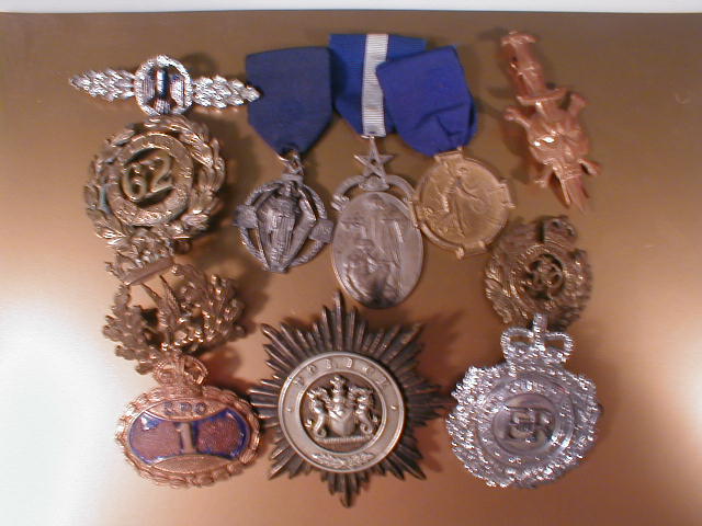 Appraisal: Assorted Police and Military cap and other badges etc