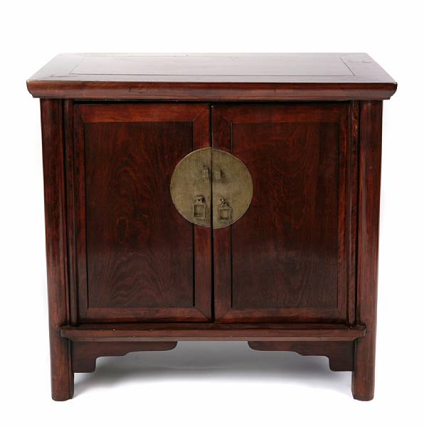 Appraisal: A Chinese softwood cabinet height in width in depth in