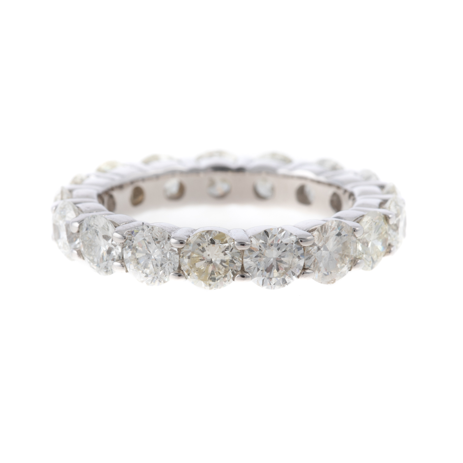 Appraisal: A CTW DIAMOND ETERNITY BAND IN K K white gold