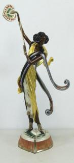 Appraisal: ERTE Patinated Bronze Arabian Nights Produced by Chalk and Vermilion