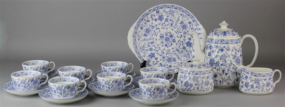 Appraisal: SHALIMAR BY MINTON PARTIAL COFFEE SERVICE the Shalimar bone china