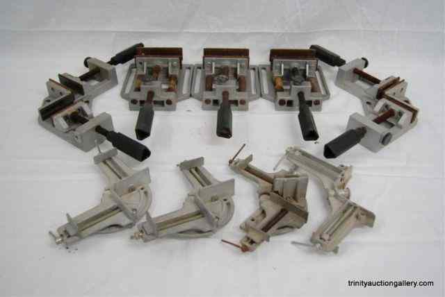 Appraisal: Group of Wood Working Corner Frame ClampsFrom an estate includes