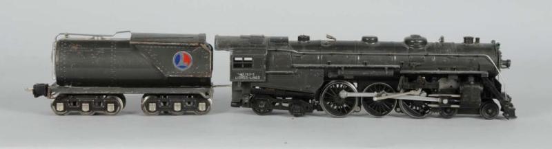 Appraisal: Lionel No O-Gauge Locomotive Tender Description Pre-war Includes semi-scale E