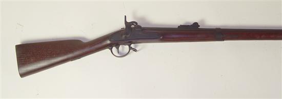 Appraisal: Model US Rifled Musket with Bayonet Marked on lock Eagle