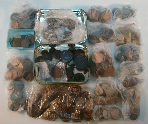 Appraisal: A quantity of coins