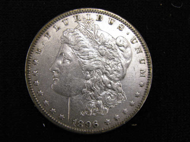 Appraisal: -O Morgan Silver Dollar A U to UNC scarcer in