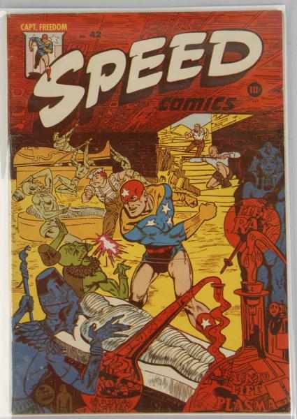 Appraisal: Speed Comics No Description This issue maintains all cover gloss