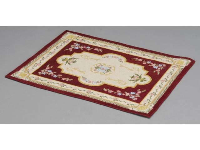 Appraisal: Room-Size Miniature Petit Point Aubusson Carpet MN A beautifully handcrafted