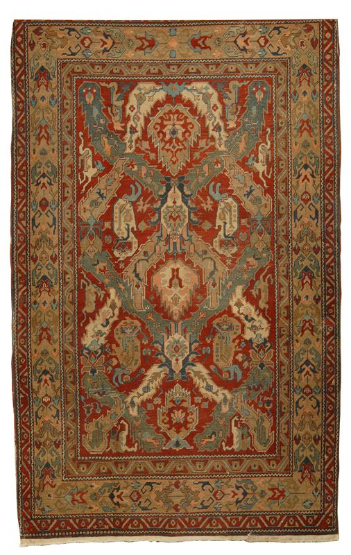 Appraisal: ORIENTAL RUG PERSIAN ' x ' Classic dragon design in