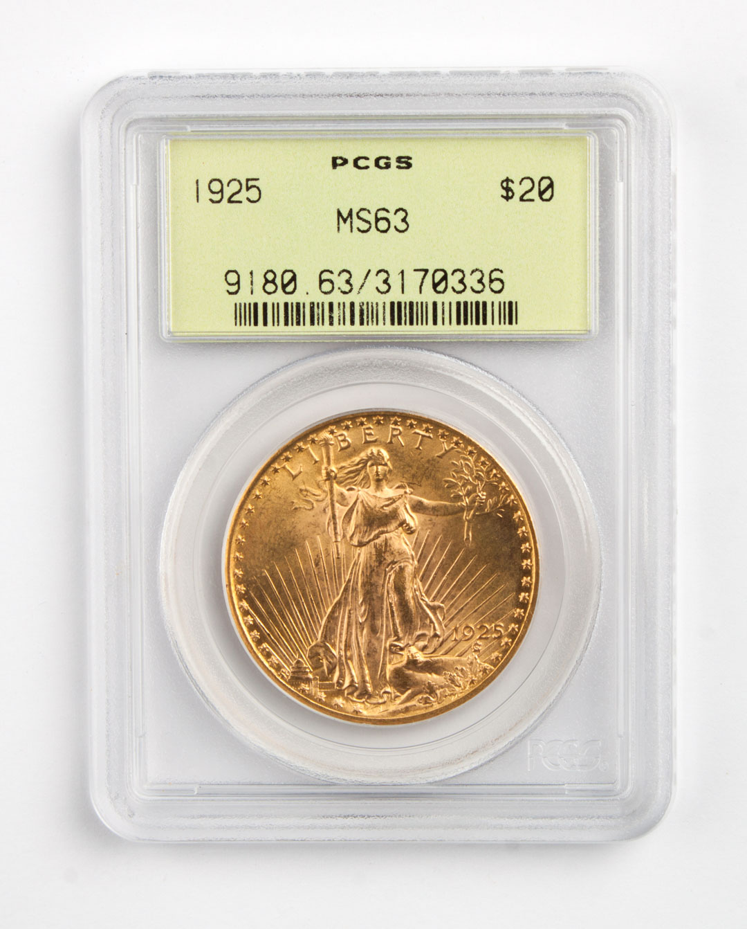 Appraisal: United States gold double eagle St Gaudens type MS- in