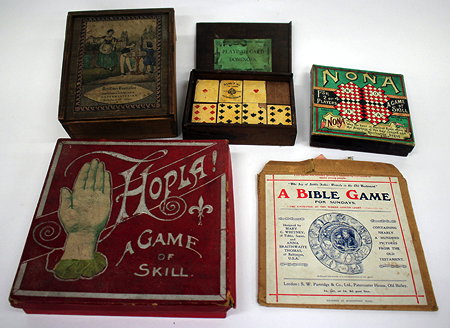 Appraisal: A SET OF VICTORIAN PLAYING CARD DOMINOES by Joseph Reynolds