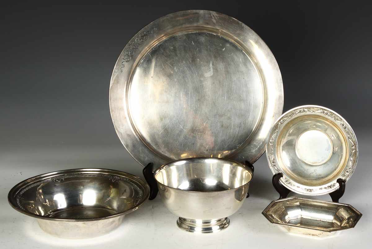 Appraisal: Group of Sterling Silver Pieces Incl Gorham Dominick Haff etc