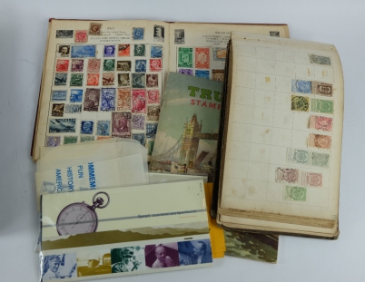 Appraisal: A Interesting Collection of 's Stamp books and contents