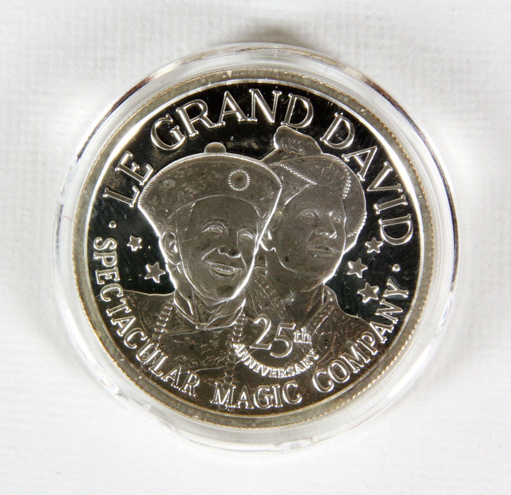 Appraisal: - Le Grand David Silver Coin Le Grand David silver