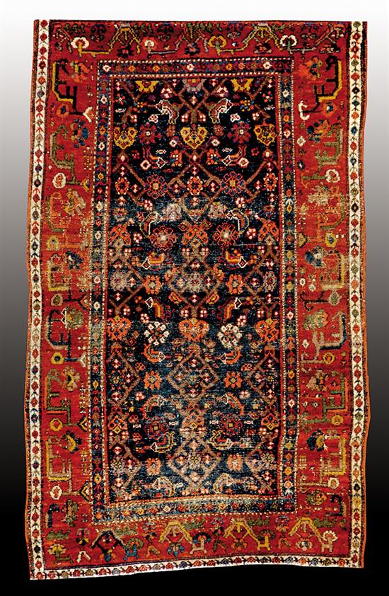 Appraisal: Persian Hamadan carpet early th century ' x ' Carpet