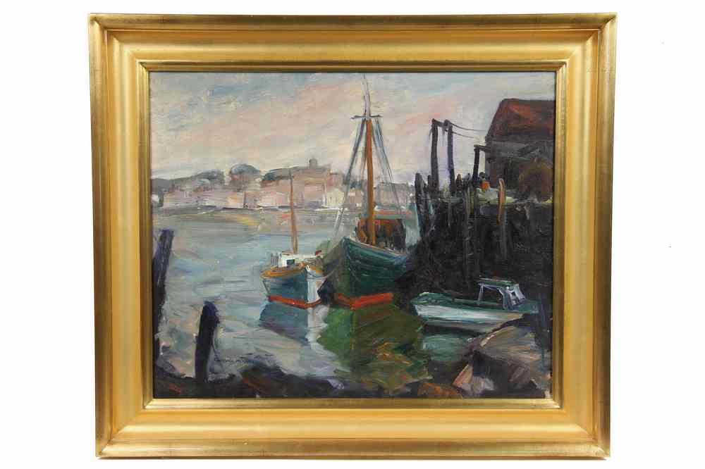 Appraisal: OOC - Rockport Mass by Constance M Kennefick MA -