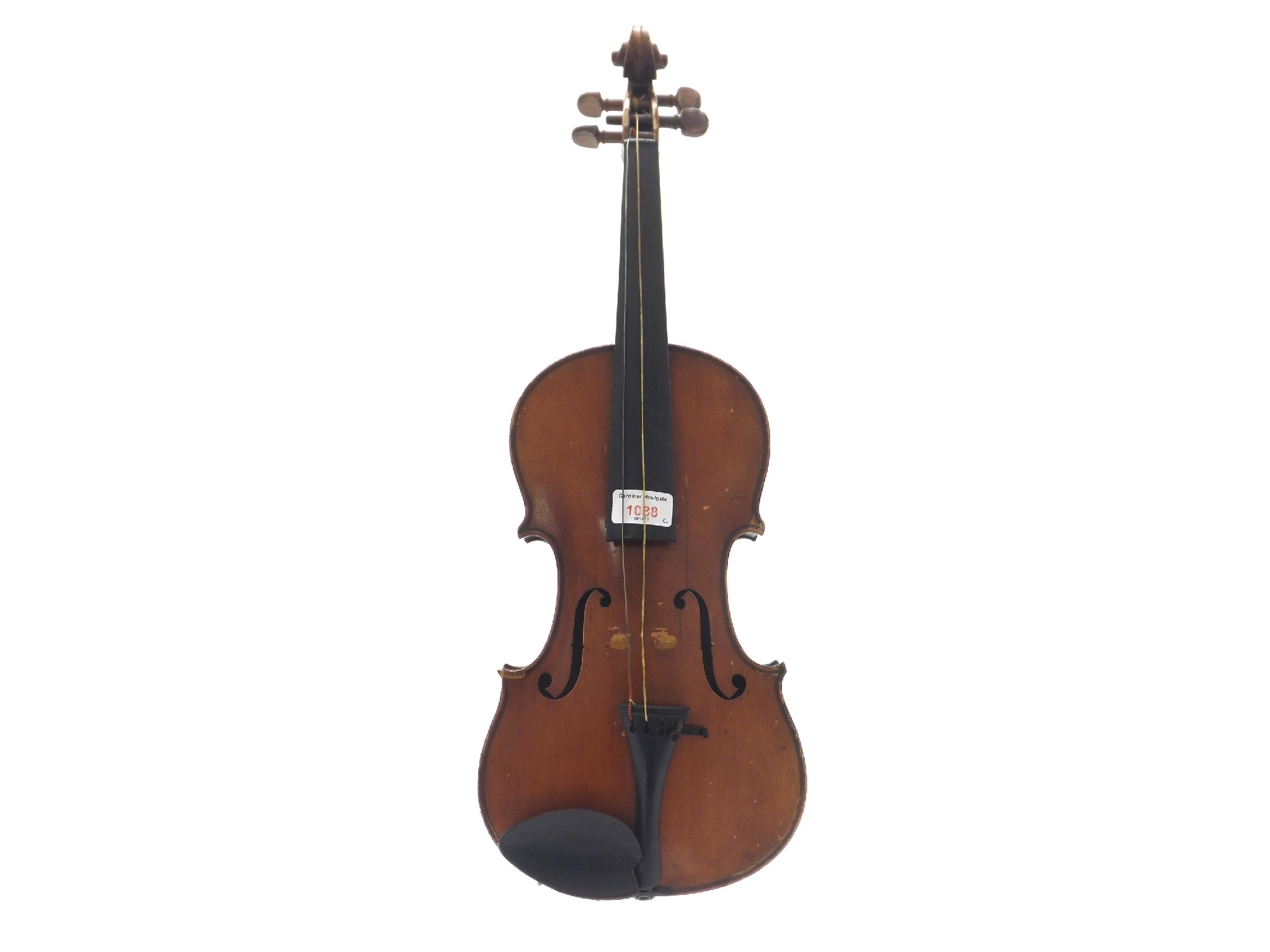 Appraisal: th century violin labelled Antonio Stradivarius Deutidie Arbeit cm case