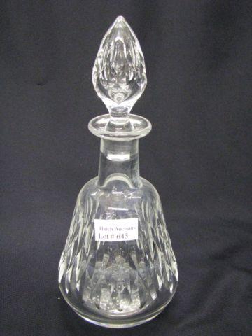 Appraisal: Baccarat French Cut Crystal Decanter