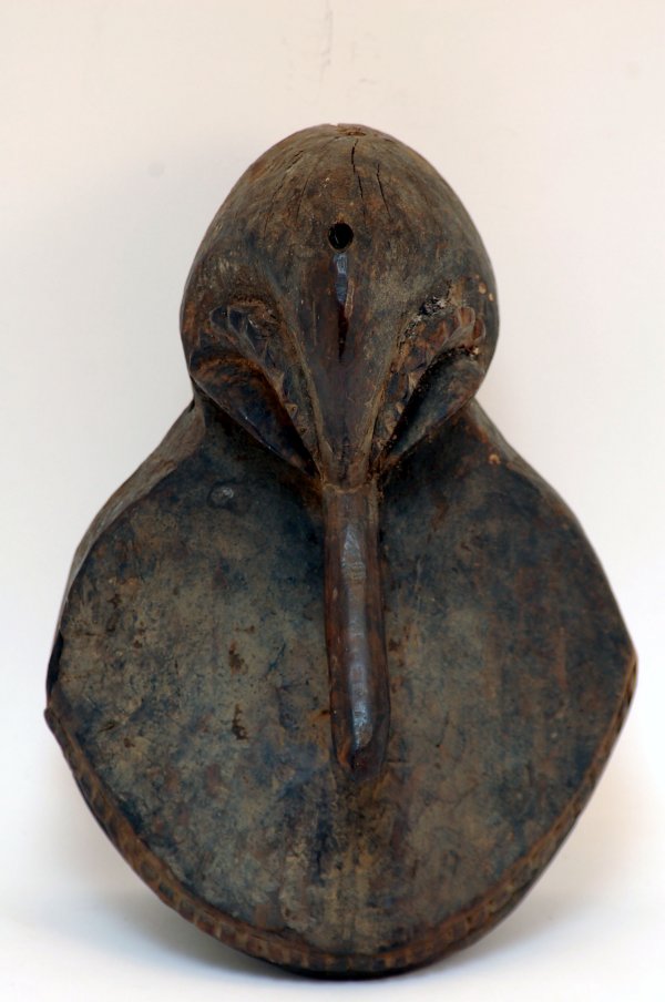 Appraisal: Hemba mask imitating a monkey face with a large pierced