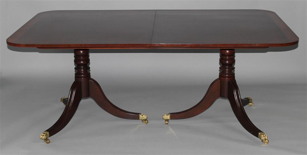 Appraisal: BAKER COLONIAL WILLIAMSBURG COLLECTION FEDERAL STYLE STRING INLAID AND BANDED