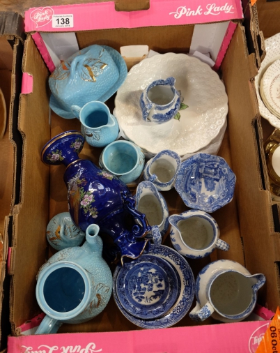 Appraisal: A collection of mixed itemms to include Spode Commerative Canadian