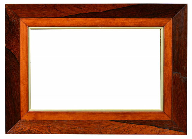 Appraisal: A GROUP OF THREE TH CENTURY ROSEWOOD FRAMES each with