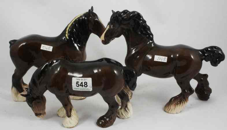 Appraisal: Beswick Cantering Shire Grazing Shire and Shire