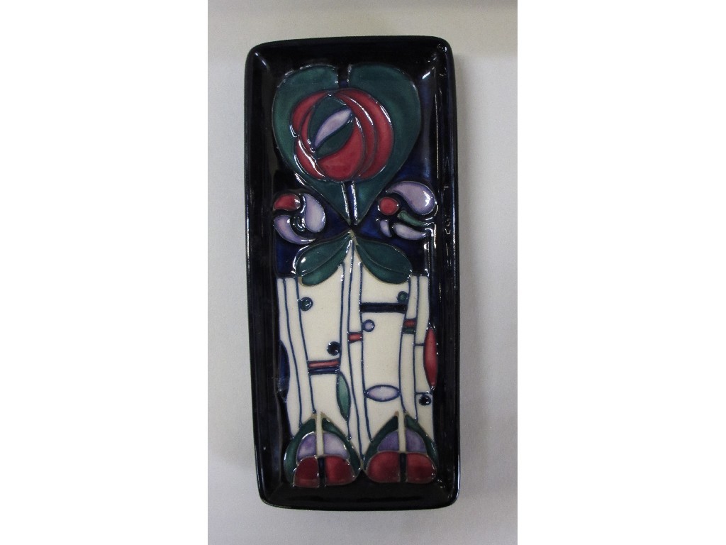 Appraisal: Moorcroft Charles Rennie Mackintosh pattern tray