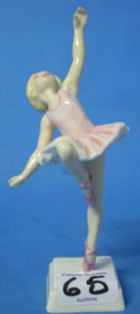 Appraisal: Royal Worcester Figure Ballerina by F G Doughty height cm