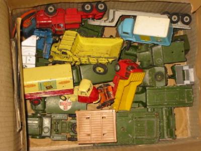 Appraisal: Thirteen Dinky Army vehicles four other Dinky models and six