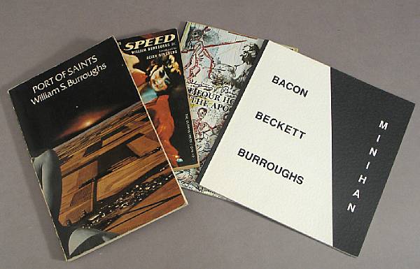 Appraisal: BURROUGHS WILLIAM S items Time Sussex Urgency Press stapled leaves