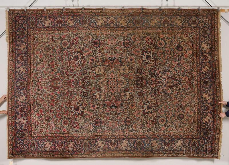 Appraisal: Kerman Carpet Southeast Persia early th century very slight selvage