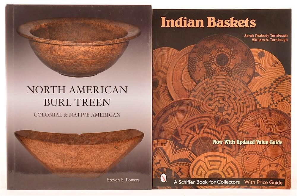 Appraisal: Book Lot Two Volumes Book Lot Two Volumes Indian Baskets