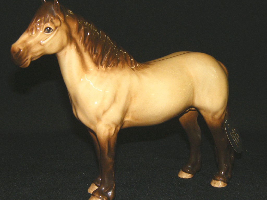 Appraisal: Beswick Highland Pony Champion Mackionneach model no original label high