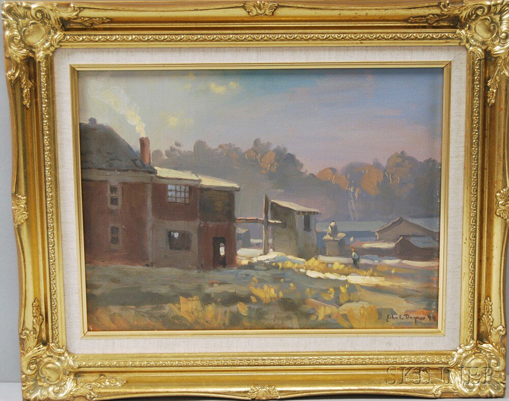 Appraisal: John C Traynor American b Morning Light Signed and dated