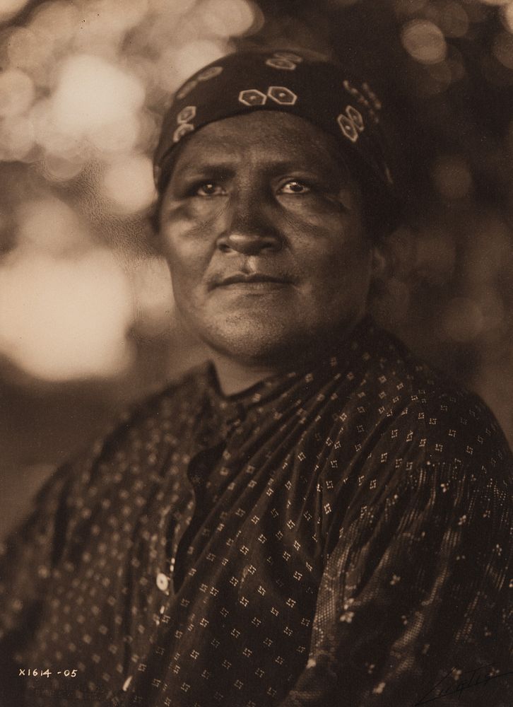 Appraisal: Edward Curtis A Woman of Palm Springs Edward S Curtis