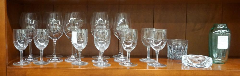 Appraisal: Group of Bar Glassware by Baccarat Riedel and Others