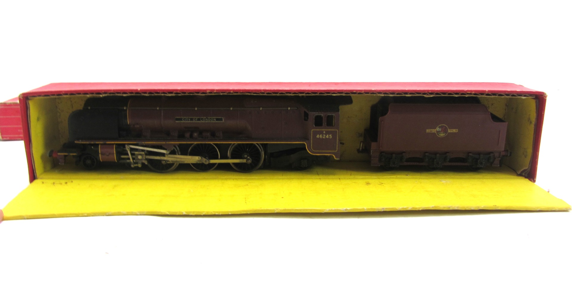 Appraisal: A Hornby OO gauge electric locomotive and tender 'City of