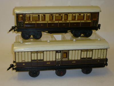 Appraisal: Marklin Gauge L N W R bogie coach First Class