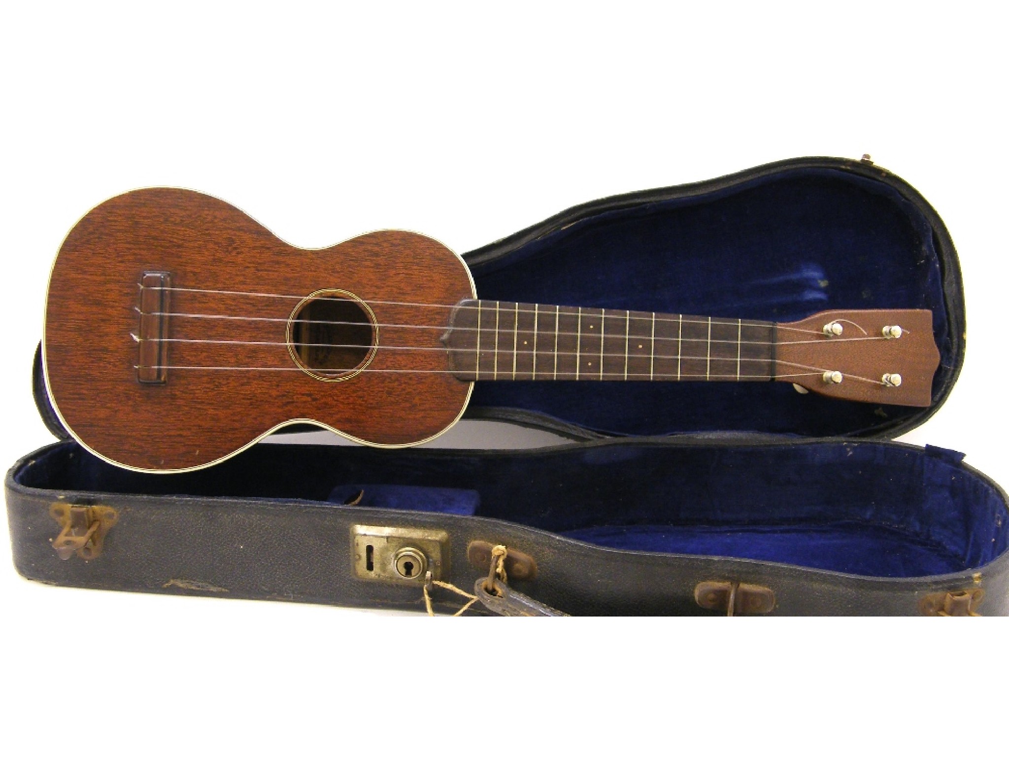 Appraisal: C F Martin Co Style ukulele branded to the inner