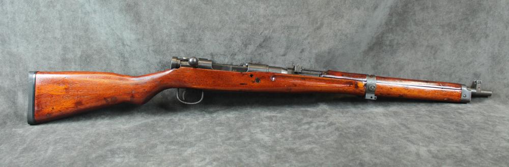 Appraisal: SPORTERIZED JAPANESE TYPE BOLT ACTION RIFLE - caliber barrel modified