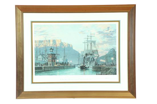 Appraisal: CAPETOWN THE BARK WILLIAM HALES BY JOHN STOBART ENGLISH AMERICAN