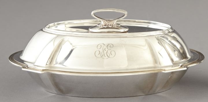 Appraisal: Attractive Gorham Sterling Silver Covered Vegetable Dish dated in the