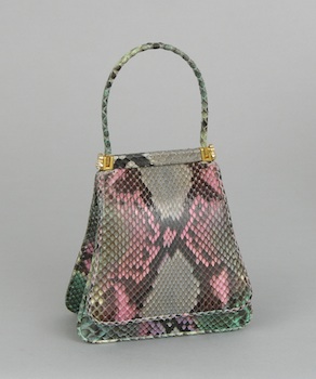 Appraisal: A Judith Leiber Snakeskin Handbag A Judith Leiber snakeskin handbag