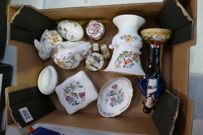 Appraisal: A mixed collection of items to include Aynsley Cottage Garden