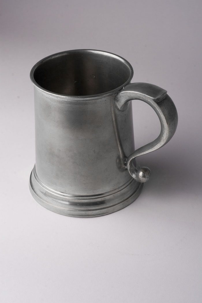 Appraisal: PEWTER MUG WILLIAM WILL - Philadelphia Pennsylvania - Maker's mark