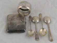 Appraisal: Assorted hallmarked silver wt oz